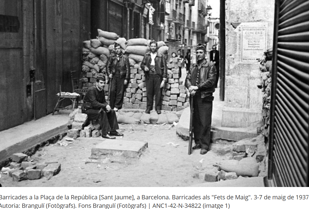 Els fets de Maig 1937 a Barcelona